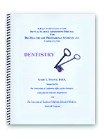 A Key to Success in the Dental School Admissions Process cover
